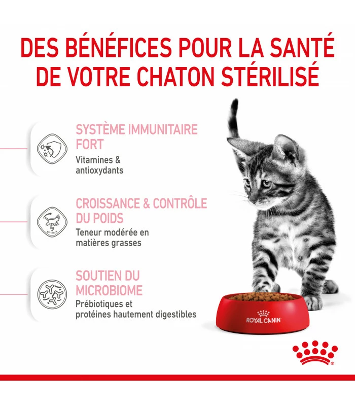 ROYAL CANIN Cat Kitten Stérilisé 400 G 5 ROYAL CANIN Cat Kitten Stérilisé 400 G – Image 3
