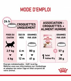 ROYAL CANIN Cat Kitten Stérilisé 3.5 Kg -alimentation chats boutique cat kitten sterilise 2 kg 5