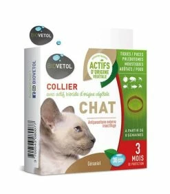BIOVETOL Collier Antiparasitaire Chat