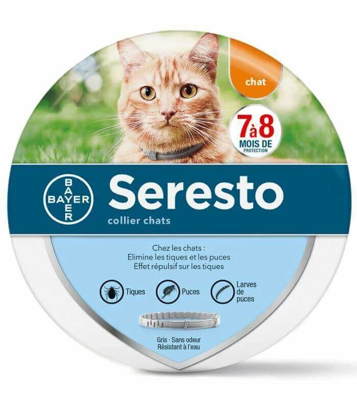 Bayer Collier Antiparasitaire Chat - Seresto 3 Bayer Collier Antiparasitaire Chat - Seresto