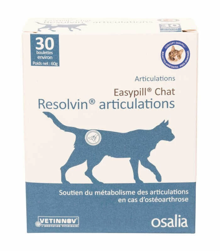 OSALIA Complément RESOLVIN ARTICULATION Chat - Easypill 3 OSALIA Complément RESOLVIN ARTICULATION Chat - Easypill