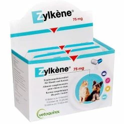 Vetoquinol Complément ZYLKENE 75 MG Chien Et Chat 10x10 Gel.