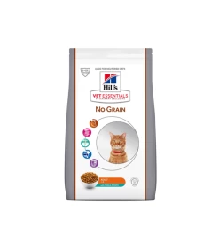 HILL'S Pet Nutrition Croquettes ADULT NO GRAIN THON & POMMES DE TERRE Chat Sac 1,5 Kg - Vet Essentials