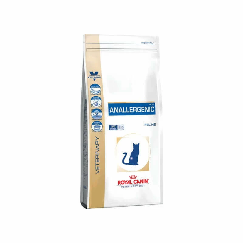 ROYAL CANIN Croquettes ANALLERGENIC Chat Sac 2 Kg - Veterinary Health Nutrition 4 ROYAL CANIN Croquettes ANALLERGENIC Chat Sac 2 Kg - Veterinary Health Nutrition – Image 2