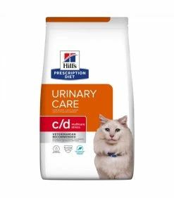 HILL'S Pet Nutrition Croquettes C/D URINARY STRESS MULTICARE POISSON Chat Sac 3 Kg - Prescription Diet -alimentation chats boutique croquettes cd urinary stress multicare poisson chat sac 3 kg prescription diet 1