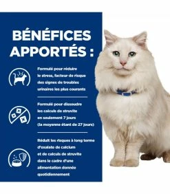 HILL'S Pet Nutrition Croquettes C/D URINARY STRESS MULTICARE POISSON Chat Sac 3 Kg - Prescription Diet -alimentation chats boutique croquettes cd urinary stress multicare poisson chat sac 3 kg prescription diet 4