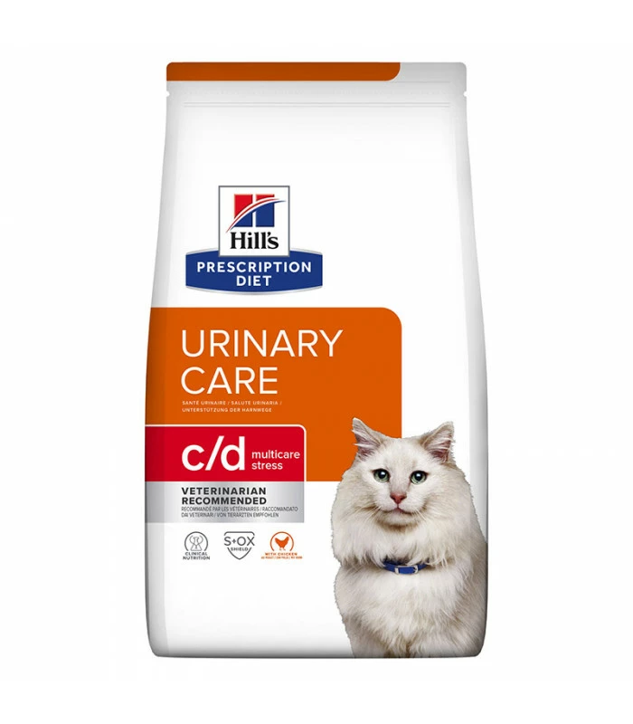 HILL'S Pet Nutrition Croquettes C/D URINARY STRESS MULTICARE POULET Chat Sac 1.5 Kg - Prescription Diet 5 HILL'S Pet Nutrition Croquettes C/D URINARY STRESS MULTICARE POULET Chat Sac 1.5 Kg - Prescription Diet – Image 3