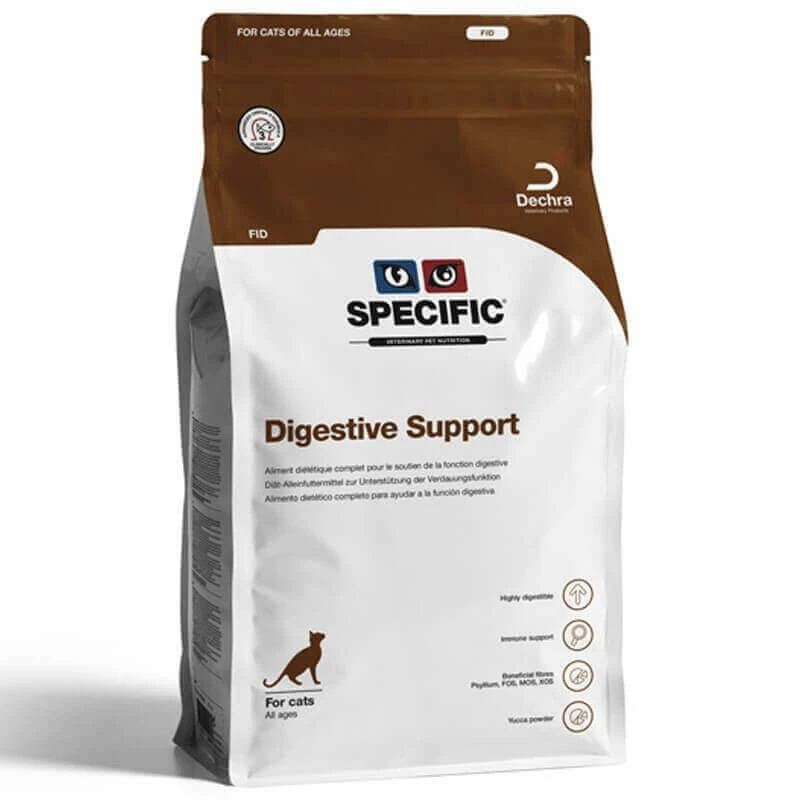 DECHRA Croquettes FID DIGESTIVE SUPPORT Chat Sac 2 Kg - Specific 3 DECHRA Croquettes FID DIGESTIVE SUPPORT Chat Sac 2 Kg - Specific