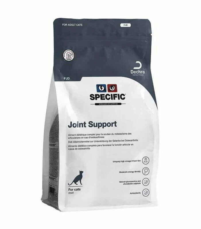 DECHRA Croquettes FJD JOINT SUPPORT Chat Sac 400 G - Specific 3 DECHRA Croquettes FJD JOINT SUPPORT Chat Sac 400 G - Specific
