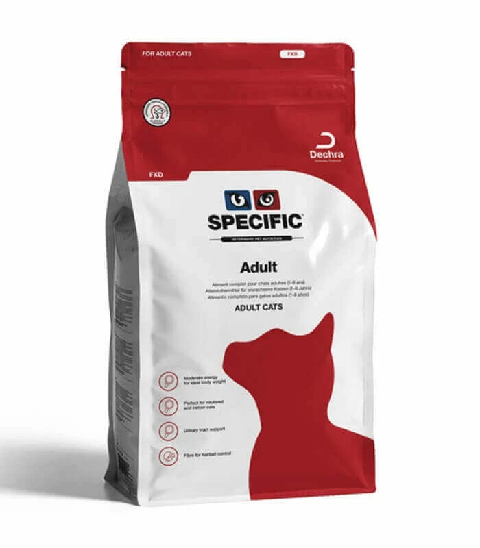 DECHRA Croquettes FXD ADULT Chat Sac 400 G - Specific 3 DECHRA Croquettes FXD ADULT Chat Sac 400 G - Specific
