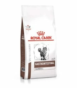 ROYAL CANIN Croquettes GASTRO INTESTINAL HAIRBALL Chat Sac 4 Kg - Veterinary Health Nutrition