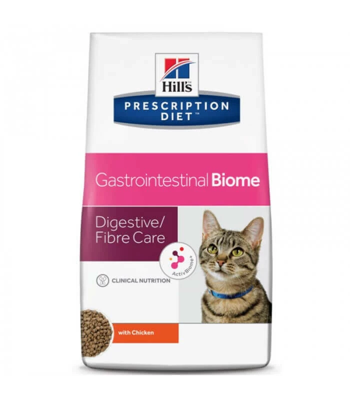 HILL'S Pet Nutrition Croquettes GASTROINTESTINAL BIOME POULET Chat Sac 3 Kg - Prescription Diet 3 HILL'S Pet Nutrition Croquettes GASTROINTESTINAL BIOME POULET Chat Sac 3 Kg - Prescription Diet