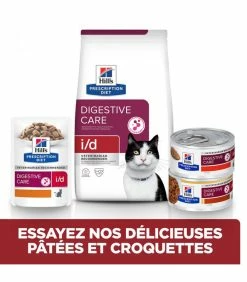 HILL'S Pet Nutrition Croquettes I/D DIGESTIVE Chat Et Chaton Sac 8 Kg - Prescription Diet -alimentation chats boutique croquettes id digestive chat et chaton sac 1 5 kg prescription diet 17