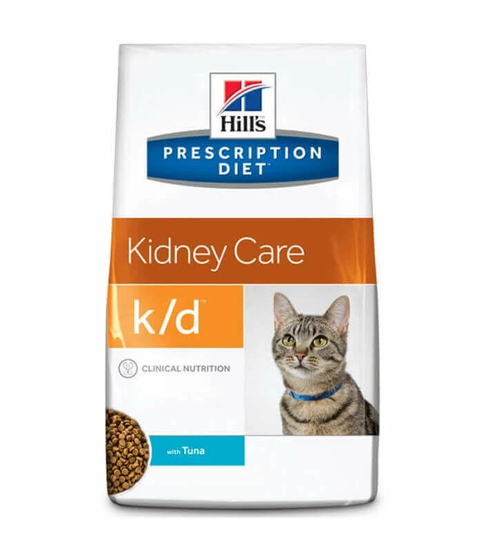 HILL'S Pet Nutrition Croquettes K/D KIDNEY CARE THON Chat Sac 400 G - Prescription Diet 3 HILL'S Pet Nutrition Croquettes K/D KIDNEY CARE THON Chat Sac 400 G - Prescription Diet