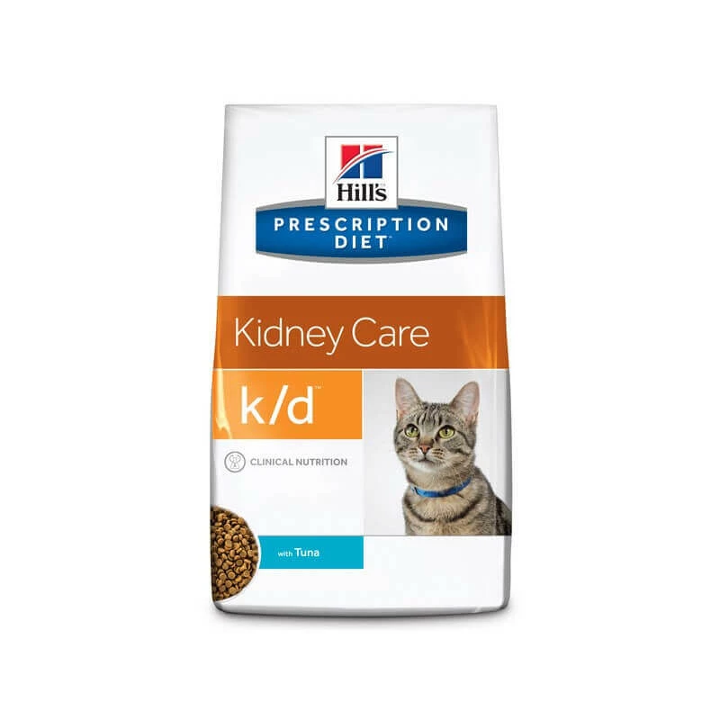 HILL'S Pet Nutrition Croquettes K/D KIDNEY CARE THON Chat Sac 5 Kg - Prescription Diet 3 HILL'S Pet Nutrition Croquettes K/D KIDNEY CARE THON Chat Sac 5 Kg - Prescription Diet