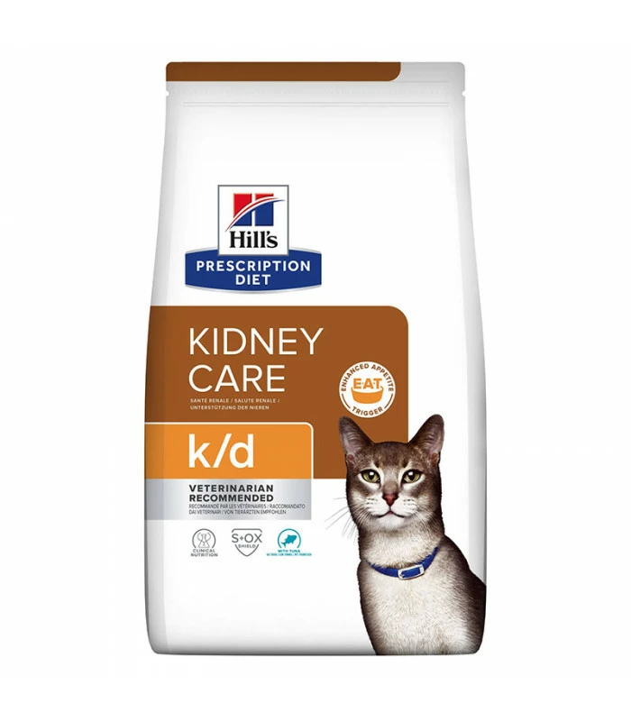 HILL'S Pet Nutrition Croquettes K/D KIDNEY THON Chat Sac 1.5 Kg - Prescription Diet 5 HILL'S Pet Nutrition Croquettes K/D KIDNEY THON Chat Sac 1.5 Kg - Prescription Diet – Image 3