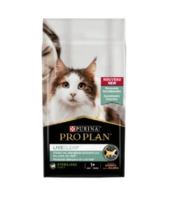 Purina Croquettes LIVECLEAR ADULT SAUMON Chat 2.8 Kg - Pro Plan