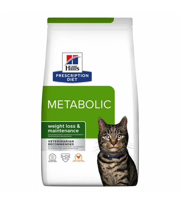 HILL'S Pet Nutrition Croquettes METABOLIC POULET Chat Sac 1.5 Kg - Prescription Diet 5 HILL'S Pet Nutrition Croquettes METABOLIC POULET Chat Sac 1.5 Kg - Prescription Diet – Image 3