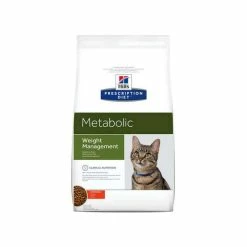 HILL'S Pet Nutrition Croquettes METABOLIC POULET Chat Sac 8 Kg - Prescription Diet