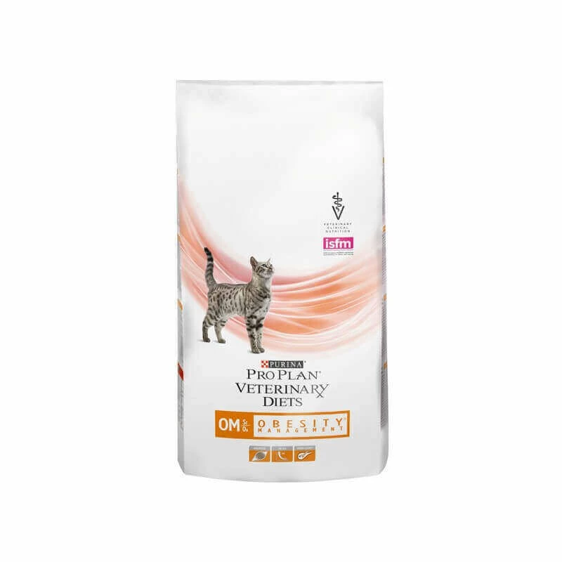 Purina Croquettes OM OBESITY MANAGEMENT Chat Sac 1.5 Kg - Pro Plan Veterinary Diets 3 Purina Croquettes OM OBESITY MANAGEMENT Chat Sac 1.5 Kg - Pro Plan Veterinary Diets