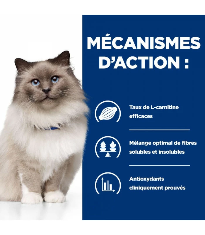 HILL'S Pet Nutrition Croquettes R/D WEIGHT LOSS POULET Chat Sac 3 Kg - Prescription Diet 7 HILL'S Pet Nutrition Croquettes R/D WEIGHT LOSS POULET Chat Sac 3 Kg - Prescription Diet – Image 5