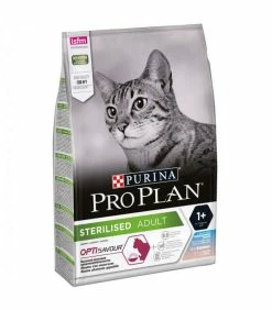 Purina Croquettes STERILISED ADULT OPTISAVOUR CABILLAUD & TRUITE Sac 3 Kg - Pro Plan