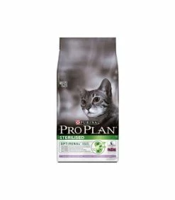 Purina Croquettes STERILISED OPTIRENAL DINDE Chat Sac 1.5 Kg - Pro Plan