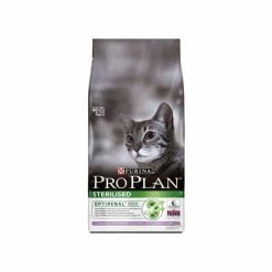 Purina Croquettes STERILISED OPTIRENAL DINDE Chat Sac 3 Kg - Pro Plan