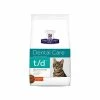 HILL'S Pet Nutrition Croquettes T/D DENTAL CARE POULET Chat Sac 5 Kg - Prescription Diet -alimentation chats boutique croquettes td dental care poulet chat sac 5 kg prescription diet