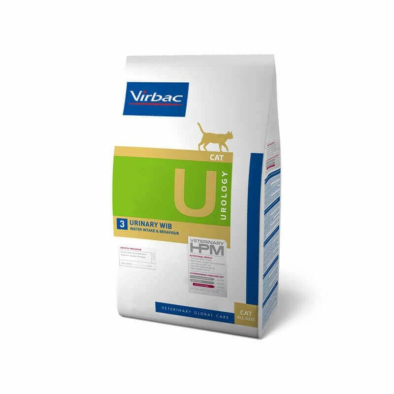 Virbac Croquettes UROLOGY URINARY WIB Chat Sac 1.5 Kg - Veterinary HPM 3 Virbac Croquettes UROLOGY URINARY WIB Chat Sac 1.5 Kg - Veterinary HPM