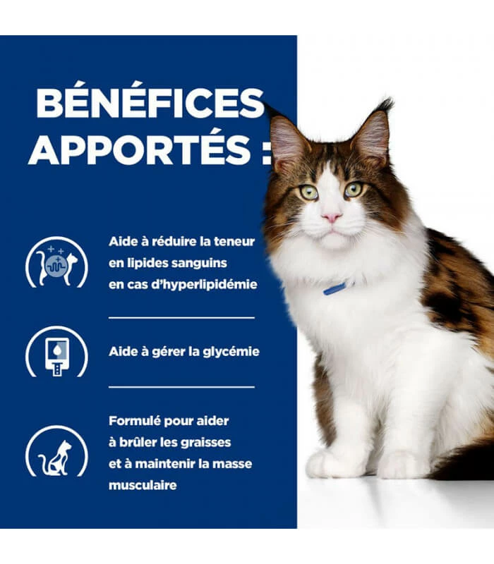 HILL'S Pet Nutrition Croquettes W/D MULTI-BENEFIT POULET Chat Sac 1.5 Kg - Prescription Diet 8 HILL'S Pet Nutrition Croquettes W/D MULTI-BENEFIT POULET Chat Sac 1.5 Kg - Prescription Diet – Image 6