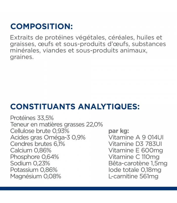 HILL'S Pet Nutrition Croquettes Y/D THYROID CARE POULET Chat Sac 3 Kg - Prescription Diet 11 HILL'S Pet Nutrition Croquettes Y/D THYROID CARE POULET Chat Sac 3 Kg - Prescription Diet – Image 9