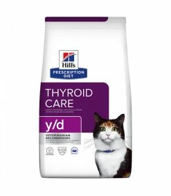 HILL'S Pet Nutrition Croquettes Y/D THYROID POULET Chat Sac 1.5 Kg - Prescription Diet 14 HILL'S Pet Nutrition Croquettes Y/D THYROID POULET Chat Sac 1.5 Kg - Prescription Diet -alimentation chats boutique croquettes yd thyroid poulet chat sac 15 kg prescription diet 2