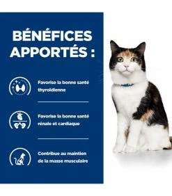 HILL'S Pet Nutrition Croquettes Y/D THYROID POULET Chat Sac 1.5 Kg - Prescription Diet 17 HILL'S Pet Nutrition Croquettes Y/D THYROID POULET Chat Sac 1.5 Kg - Prescription Diet -alimentation chats boutique croquettes yd thyroid poulet chat sac 15 kg prescription diet 5