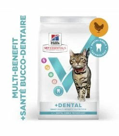 HILL'S Pet Nutrition Croquettes Feline Multi-Benefit Dental Adult Poulet Sac 3 Kg - Vet Essentials 12 HILL'S Pet Nutrition Croquettes Feline Multi-Benefit Dental Adult Poulet Sac 3 Kg - Vet Essentials -alimentation chats boutique croquettes young adult dental health poulet chat sac 2 kg vetessentials 6