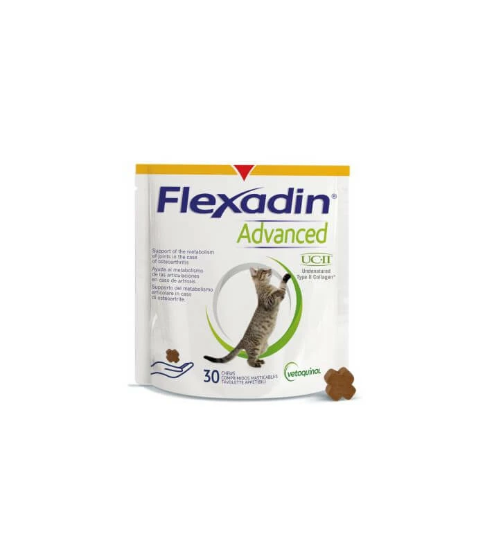 Vetoquinol Complément FLEXADIN ADVANCED Chat 30 Bouchées 3 Vetoquinol Complément FLEXADIN ADVANCED Chat 30 Bouchées