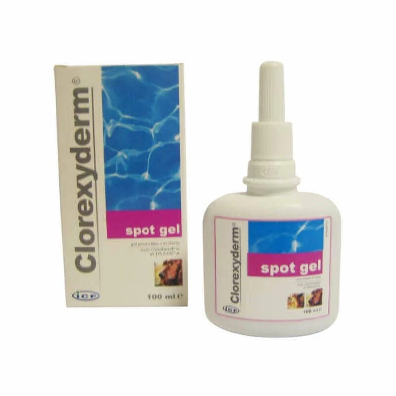 MP LABO Gel CLOREXYDERM SPOT Chien Et Chat 100 Ml 3 MP LABO Gel CLOREXYDERM SPOT Chien Et Chat 100 Ml