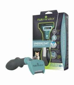 FURMINATOR Outil Anti-mue DESHEDDING SMALL POILS LONGS Chat