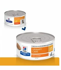 HILL'S Pet Nutrition Pâtée C/D URINARY MULTICARE POULET Chat 24x156g - Prescription Diet