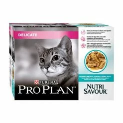 Purina Pâtée DELICATE NUTRISAVOUR POISSON Chat 26x85g - Pro Plan
