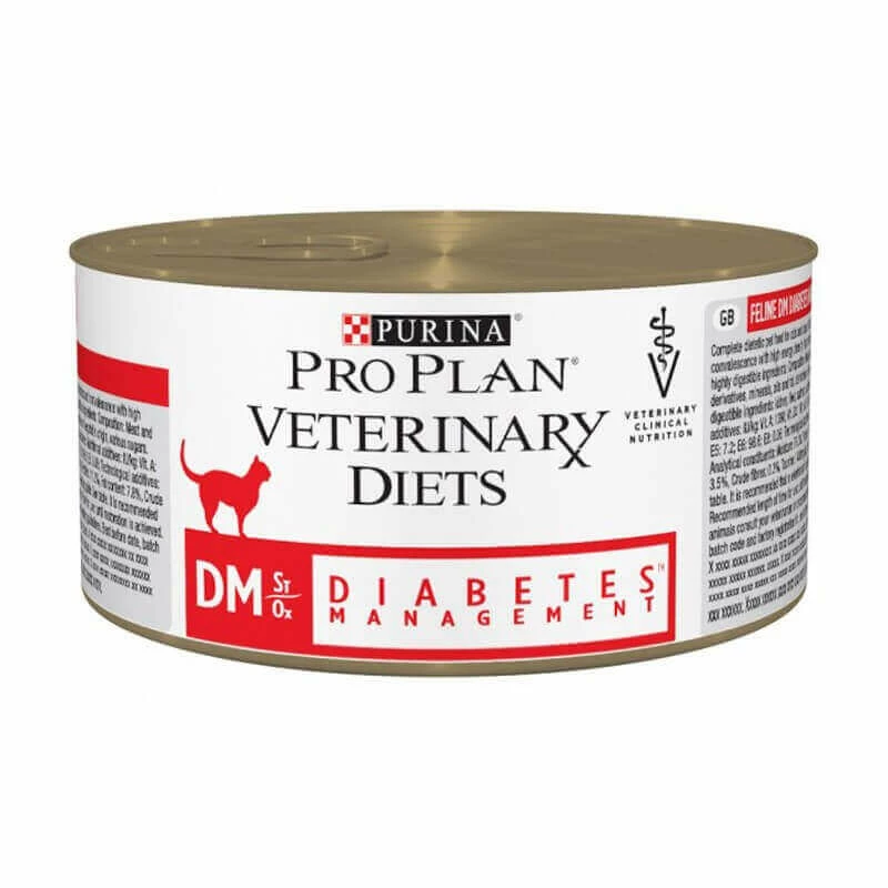 Purina Pâtée DM DIABETES MANAGEMENT Chat 24x195g - Pro Plan Veterinary Diets 3 Purina Pâtée DM DIABETES MANAGEMENT Chat 24x195g - Pro Plan Veterinary Diets