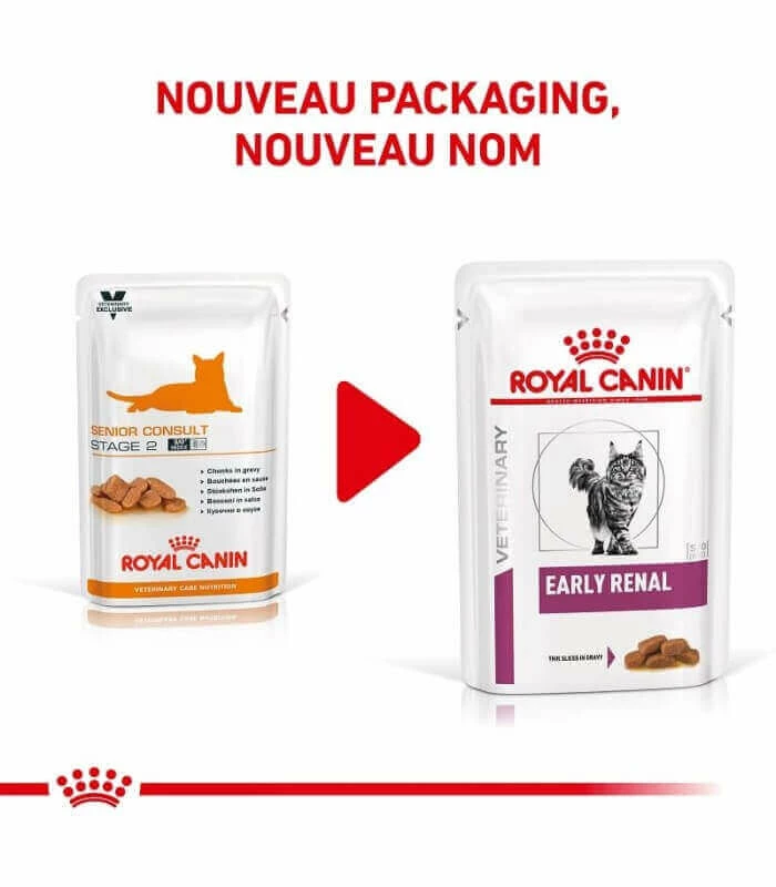 ROYAL CANIN Pâtée EARLY RENAL Chat 12x85g - Veterinary Health Nutrition 4 ROYAL CANIN Pâtée EARLY RENAL Chat 12x85g - Veterinary Health Nutrition – Image 2