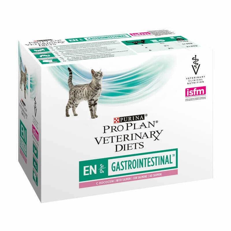 Purina Pâtée EN GASTROINTESTINAL SAUMON Chat 10x85g - Pro Plan Veterinary Diets 3 Purina Pâtée EN GASTROINTESTINAL SAUMON Chat 10x85g - Pro Plan Veterinary Diets
