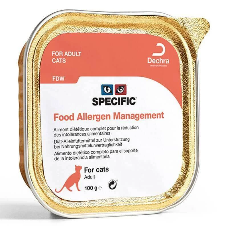 DECHRA Pâtée FDW FOOD ALLERGEN MANAGEMENT Chat 7x100g - Specific 3 DECHRA Pâtée FDW FOOD ALLERGEN MANAGEMENT Chat 7x100g - Specific