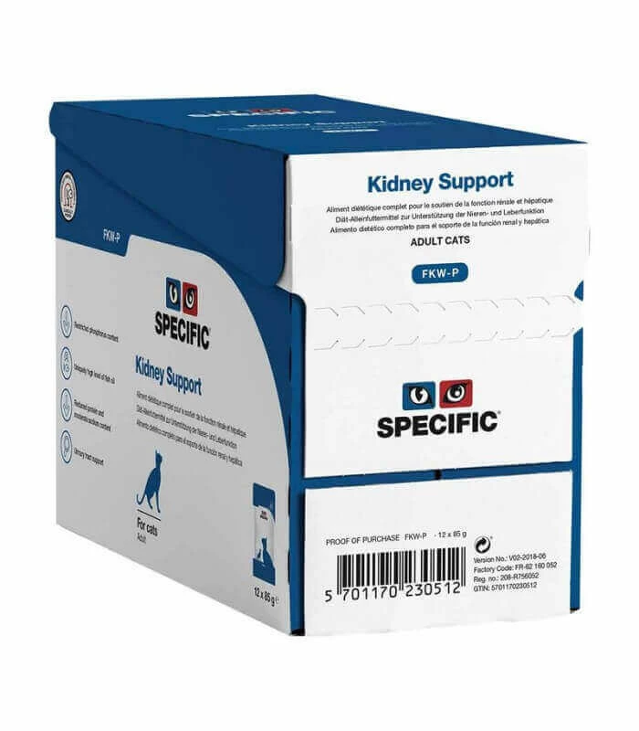 DECHRA Pâtée FKW-P KIDNEY Chat 12x85g - Specific 3 DECHRA Pâtée FKW-P KIDNEY Chat 12x85g - Specific