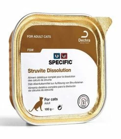 DECHRA Pâtée FSW STRUVITE DISSOLUTION Chat 7x100g - Specific