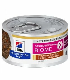HILL'S Pet Nutrition Pâtée GASTROINTESTINAL BIOME MIJOTE POULET & LEGUMES Chat 24x82g - Prescription Diet 14 HILL'S Pet Nutrition Pâtée GASTROINTESTINAL BIOME MIJOTE POULET & LEGUMES Chat 24x82g - Prescription Diet -alimentation chats boutique patee gastrointestinal biome mijote poulet legumes chat 24x82g prescription diet 2