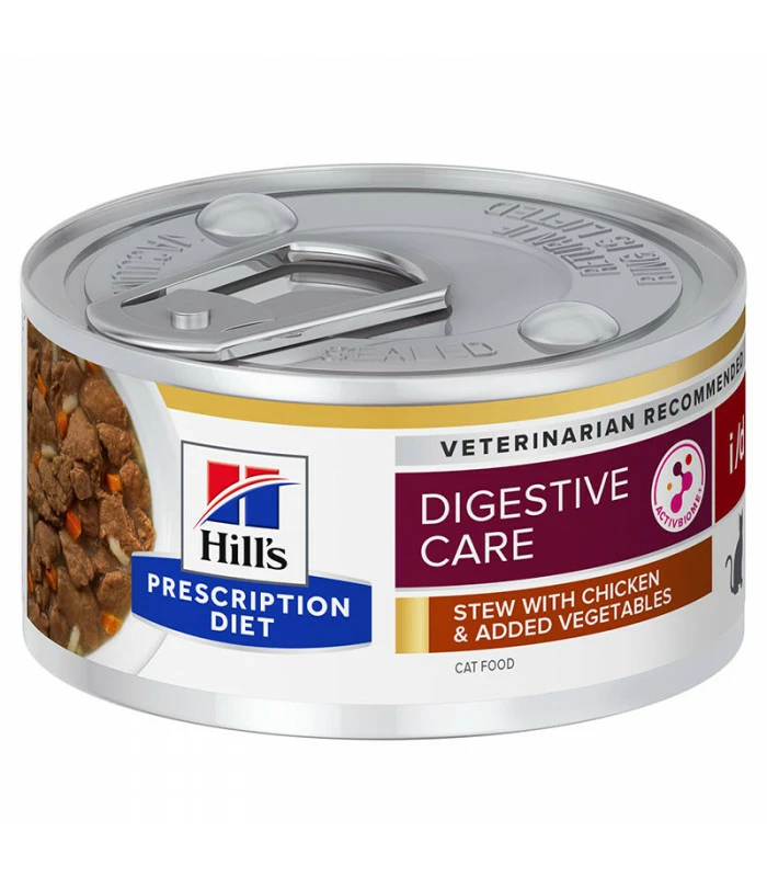 HILL'S Pet Nutrition Pâtée I/D DIGESTIVE MIJOTÉS POULET & LEGUMES Chat 24x82g - Prescription Diet 5 HILL'S Pet Nutrition Pâtée I/D DIGESTIVE MIJOTÉS POULET & LEGUMES Chat 24x82g - Prescription Diet – Image 3