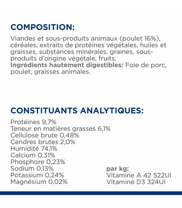 HILL'S Pet Nutrition Pâtée I/D DIGESTIVE POULET Chat Et Chaton 24x156g - Prescription Diet 12 HILL'S Pet Nutrition Pâtée I/D DIGESTIVE POULET Chat Et Chaton 24x156g - Prescription Diet – Image 10