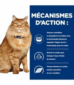 HILL'S Pet Nutrition Pâtée K/D J/D KIDNEY + MOBILITY POULET Chat 12x85g - Prescription Diet 18 HILL'S Pet Nutrition Pâtée K/D J/D KIDNEY + MOBILITY POULET Chat 12x85g - Prescription Diet -alimentation chats boutique patee kd jd kidney mobility poulet chat 12x85g prescription diet 6